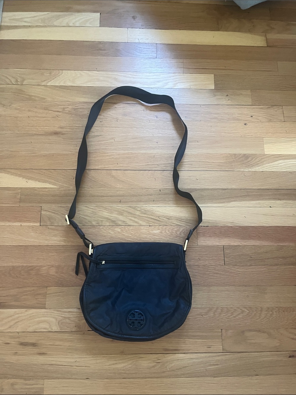Tory Burch Black Crossbody Sling Bag